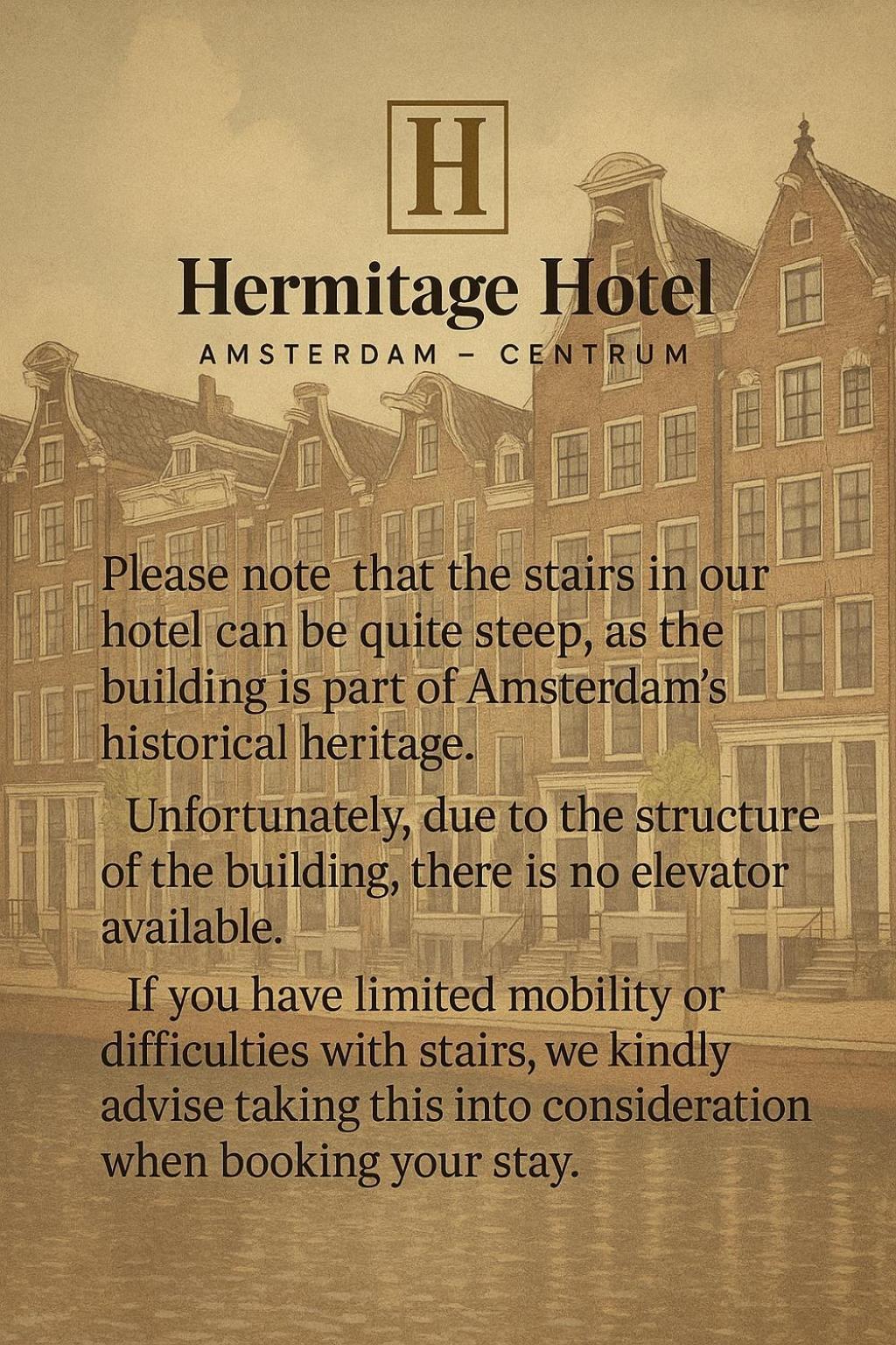 Hotel Hermitage Amsterdam Eksteriør bilde